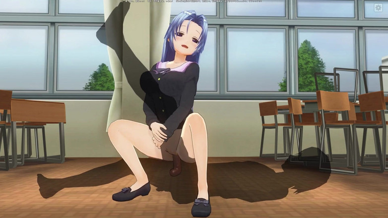 H3DC: 3D Hentai Stydlivá dívka šuká během přestávky