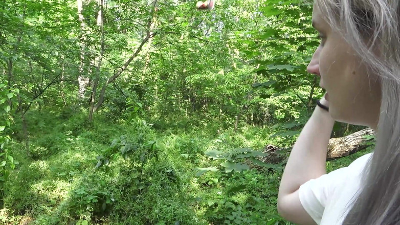 MertyXXX: Dirty Girl Littering and Urinating in a Park