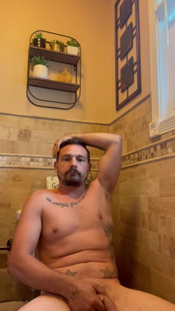 Jerkoff king: Honění v koupelně