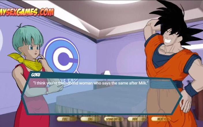 Miss Kitty 2K: Dragon Ballz - Vegeta et Goku baisent Bulma