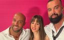 Lety Howl: Un bodybuilder, un arabo e una bruna entrano in un...