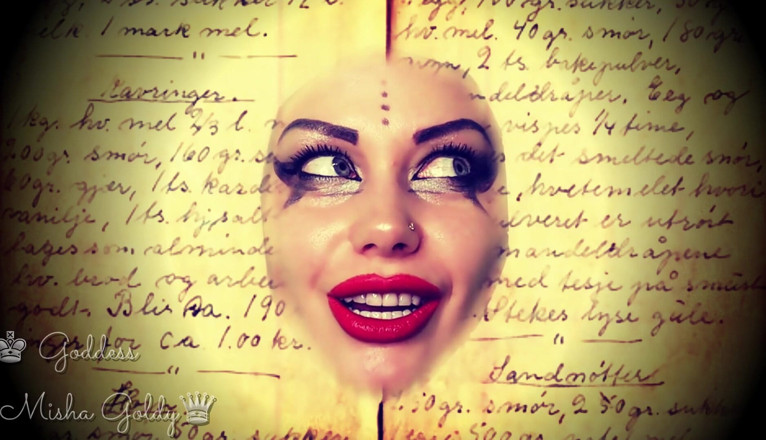 Goddess Misha Goldy: Goddess in captivity of book of JOI
