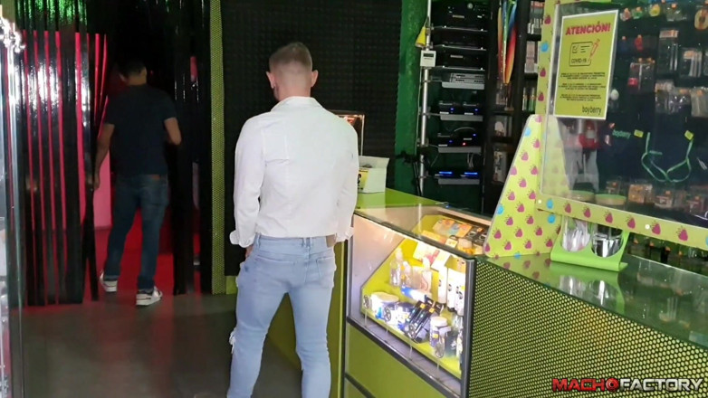 Macho factory: Hunting for Asses in the Public Bathroom