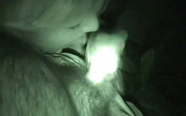 Ilario: Mica Fernandez sucking cock in nightshot