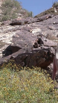 Крістіна Вуд, фотосесія за лаштунками на відкритому повітрі