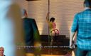 Porngame201: Anna Exciting Affection #19 - Anna on pole dance - 3d hentai comic