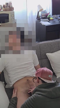 Caught Mike Sucking the Farmer Then the Twink Delivery Boy Joined for a 4some (part 1)