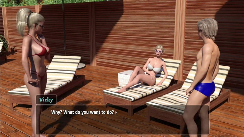 HotSummer117: 내 금발 의붓여친을 따먹는 정욕과 삶의 챕터 22