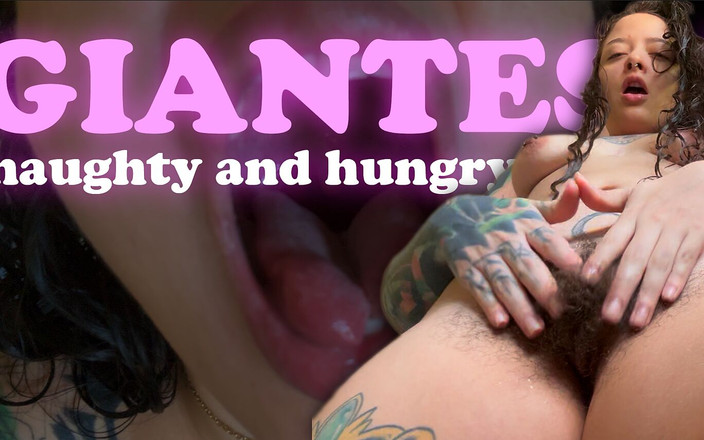 Pedazodchicle: 巨人洗完澡后抓到你，并向你展示她毛茸茸的身体