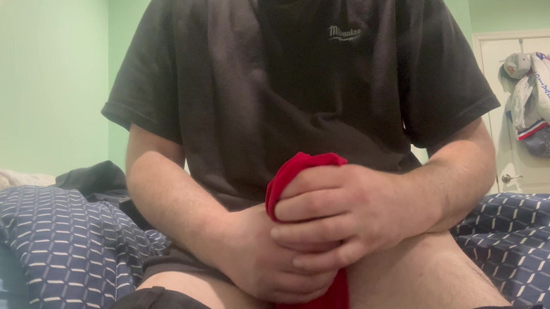 TakeMe35: Stepdaddy Jerking off Into Stepdaughter Panties