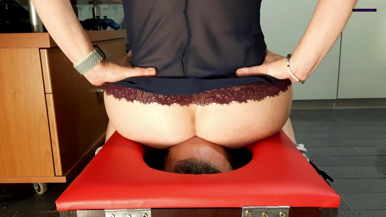 goddess82: Can You Pass the Test Under My Ass?