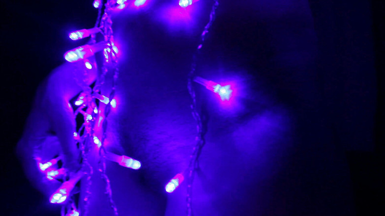 Hairypussyangel: Noel'de oyuncaklar ve LED çelenk ile seks, yeni yılın kutlu olsun!...