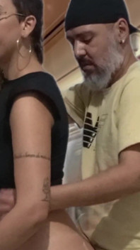 Student Girl Gets Cum on New York Subway Train.