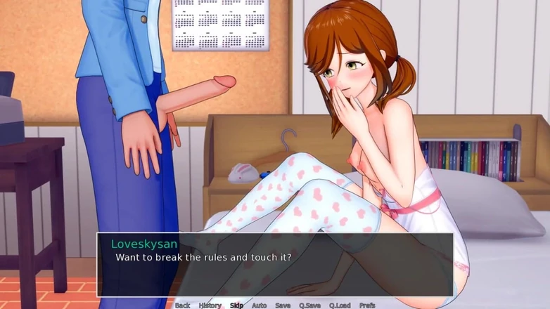 LoveSkySan69Real: Наставница Hs (v0.7.0), часть 14, геймплей от LoveskySan69