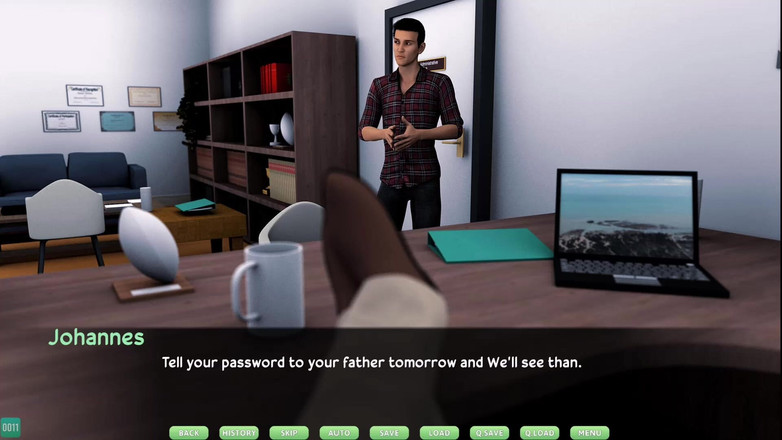 Johannes Gaming: Salacious touha # 1 - Johannes začal novou práci ... Nadia Sen... hannes Některé...