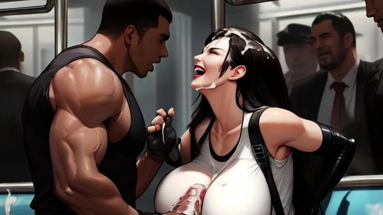 Spicy Toons: Tifa Takes the Train 2