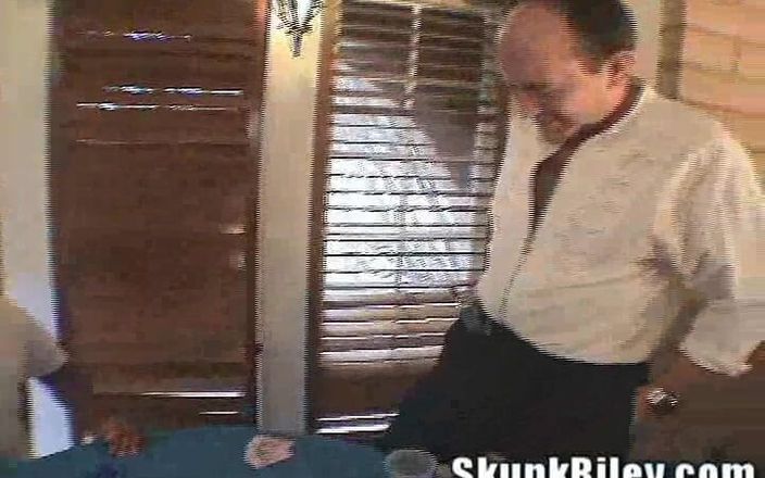 Skunk Riley: Poker Debt Hubby Wife Fucked by Big Black Dick in...
