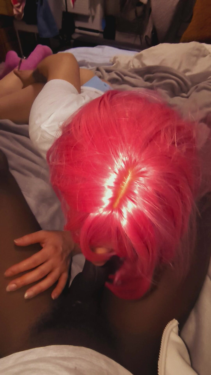 CardiC: Hello Kitty Ponížení Sissy Trans Redhead: Prosí o více