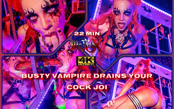 Red X: Prsatá upírka vysává tvého ptáka s JOI