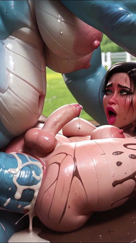 Trans Girls Gaped by Huge Monster Cocks - Asmr Animation Compilation