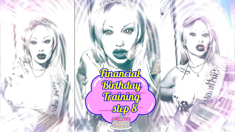 Goddess Misha Goldy: Mesmerizing financial training from Birthday Goddess! Step 8