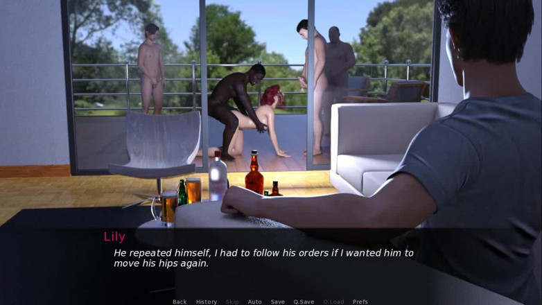 Dirty GamesXxX: 친구에 대한 호의 : 남편이 흑인 대물 자지에 의해 갱뱅당하는 아내를 지켜보고 있습니다 - 5화