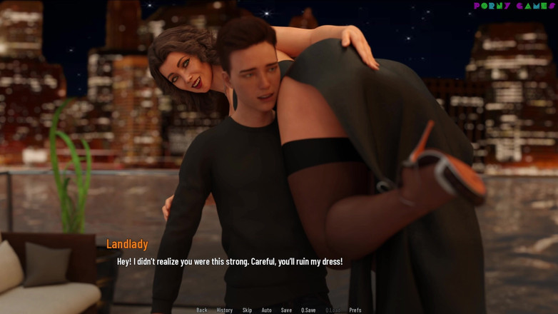 Porny Games: Giorni universitari di greebo - Notte in hotel con la matrigna 9