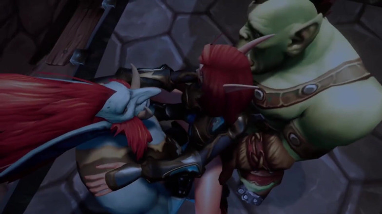 Wraith ward: Elf double teamed by an Ork and a Troll
