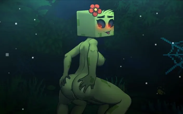 LoveSkySan69Real: Minecraft Hentai Horny Craft - Part 11 - Creeper Ass Dance by Loveskysan69