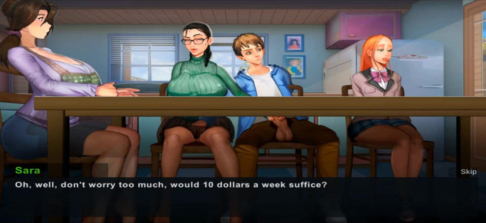 Hentai World: Taffy tales guest jerk under table