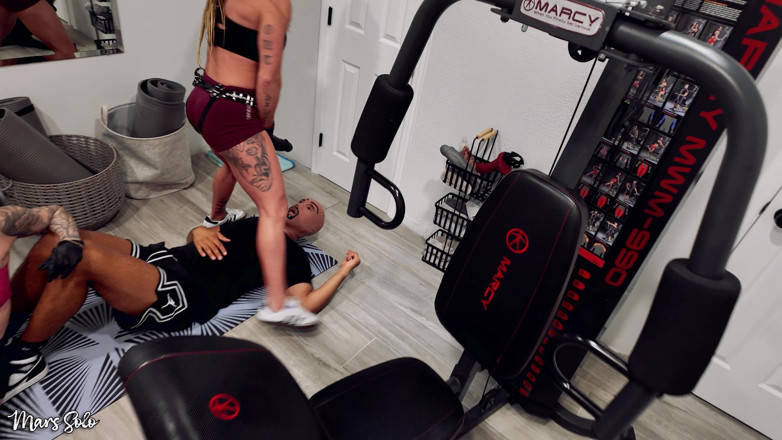 Mars solo: Extreme Double Pegging Personal Training Session Mars Solo, the XXX...