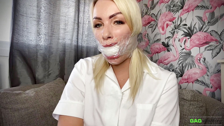 Gag Attack: Penny Lee - медсестра давится собой