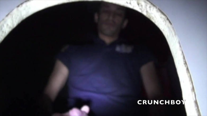 Crunch Boy: Emilio sucking arab big cock in boy berry glory holes