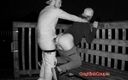 Gay Kink Couple: Risky Outdoor Night Walk in the Park