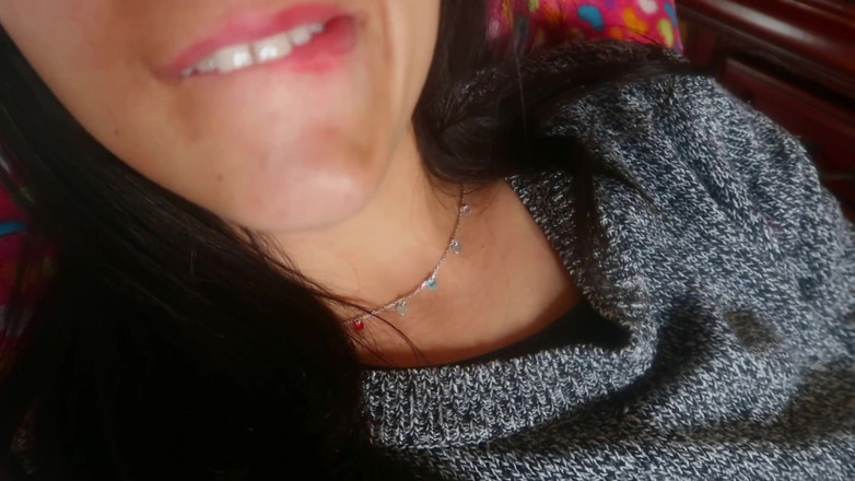 Luzyann: I caught my roommate with.