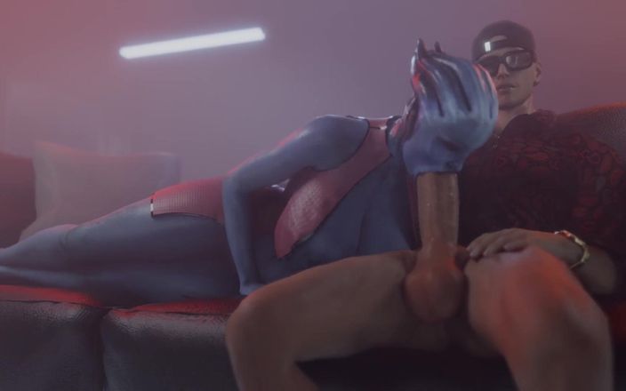 Velvixian3Futanari: Liara x Miranda (pas de son) - futa trans