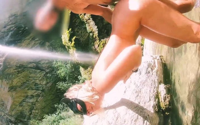 Sportynaked: Outdoor Fuck Under a Waterfall