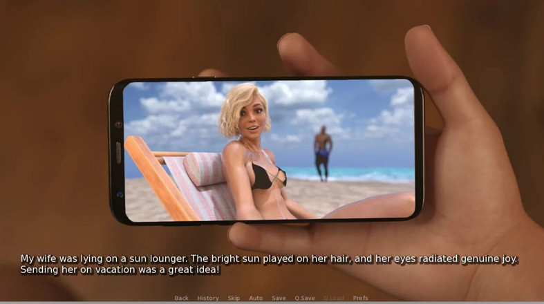 XXX Games Bunk: My Hotwife - Gameplay - Roleplay - Vacation - Wife Takes BBC in Beach