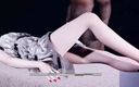 Soi Hentai: Medusa Drottning Trekant med BBC vid massage - 3D Hentai Animation V615