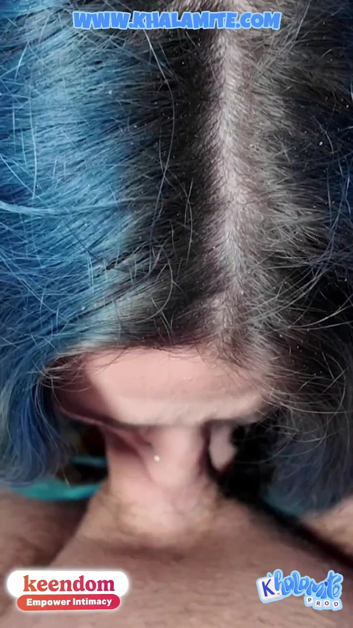 Khalamite: No puedo concentrarme, realmente quiero chuparte la polla (en primer plano) -...