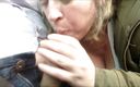 Shooting Star: Filthy milf gives blowjob gets cum in mouth cim b4...