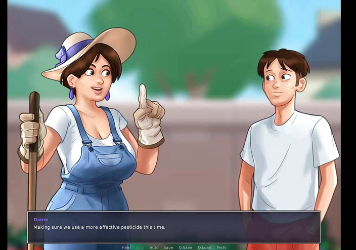 Dirty GamesXxX: Saga letnia: milf z ogrodu i chłopaki z parku ep 75