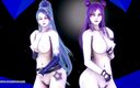 3D-Hentai Games: [MMD] (G)I-DLE - LATATA Kaisa naked dance league of legends KDA 4K 60FPS