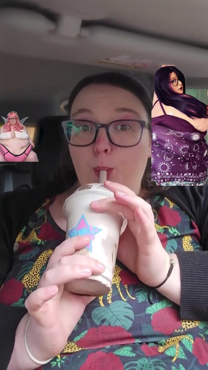 SSBBWLadyBrads: SSBBW thưởng thức món ngon