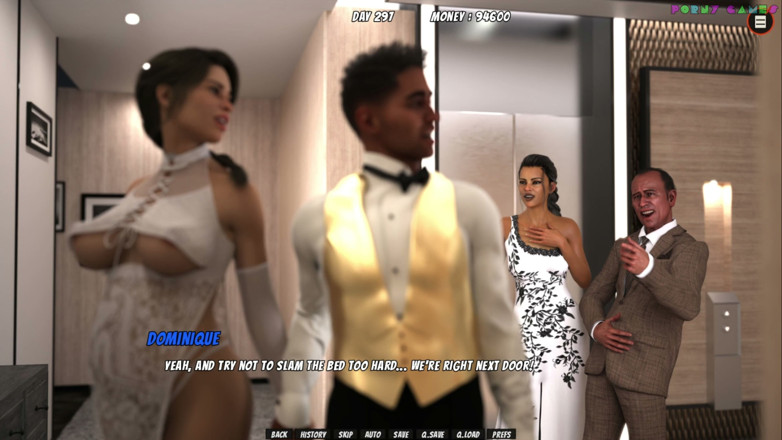 Porny Games: Lisa Total Investigation! by Dragofinder Studio - Wedding Night Sex with...