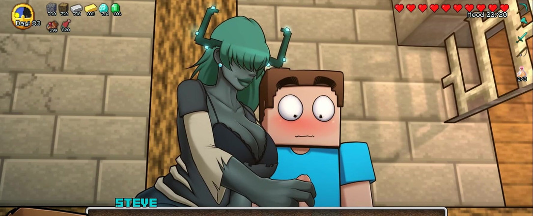 LoveSkySan69: Kraf miang Minecraft - bahagian 42 kaki dan handjob! oleh Loveskysanhentai