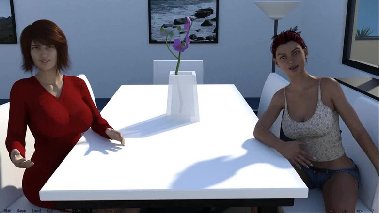 Dirty GamesXxX: 心在哪里：和女孩们聊天 第4集