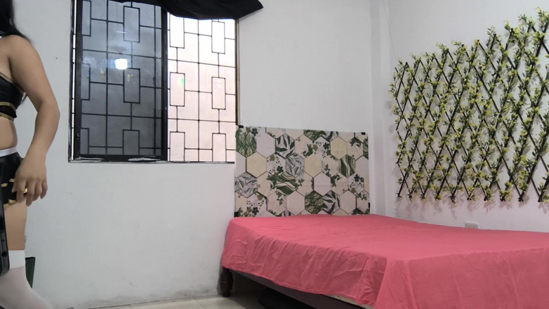 NEGRITA SEXY: 夫を仕事に送り、家に一人残されてワクワクするようなことをしていた