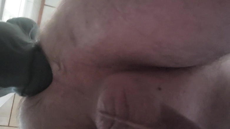 Fuck machine massaker: Doggy Dengan Dildo Besar