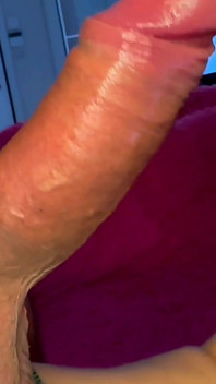 Handjob and Blowjob with Cum on Tongue and in Mouth